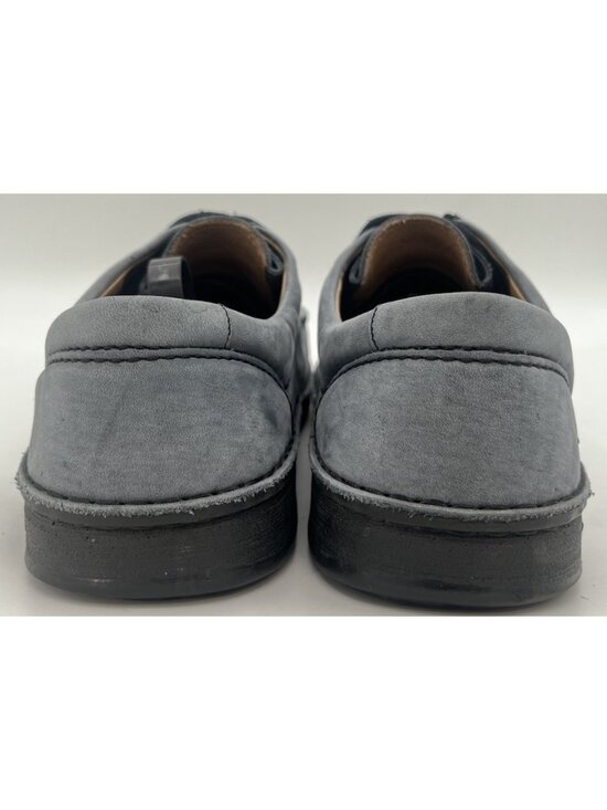 Birkenstock Pasadena Blue Gray Nubuck Suede Leather Moc-Toe Shoes EU40/L9/M7 main image 10